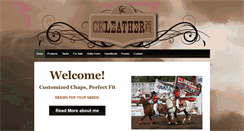 Desktop Screenshot of ckleather.com